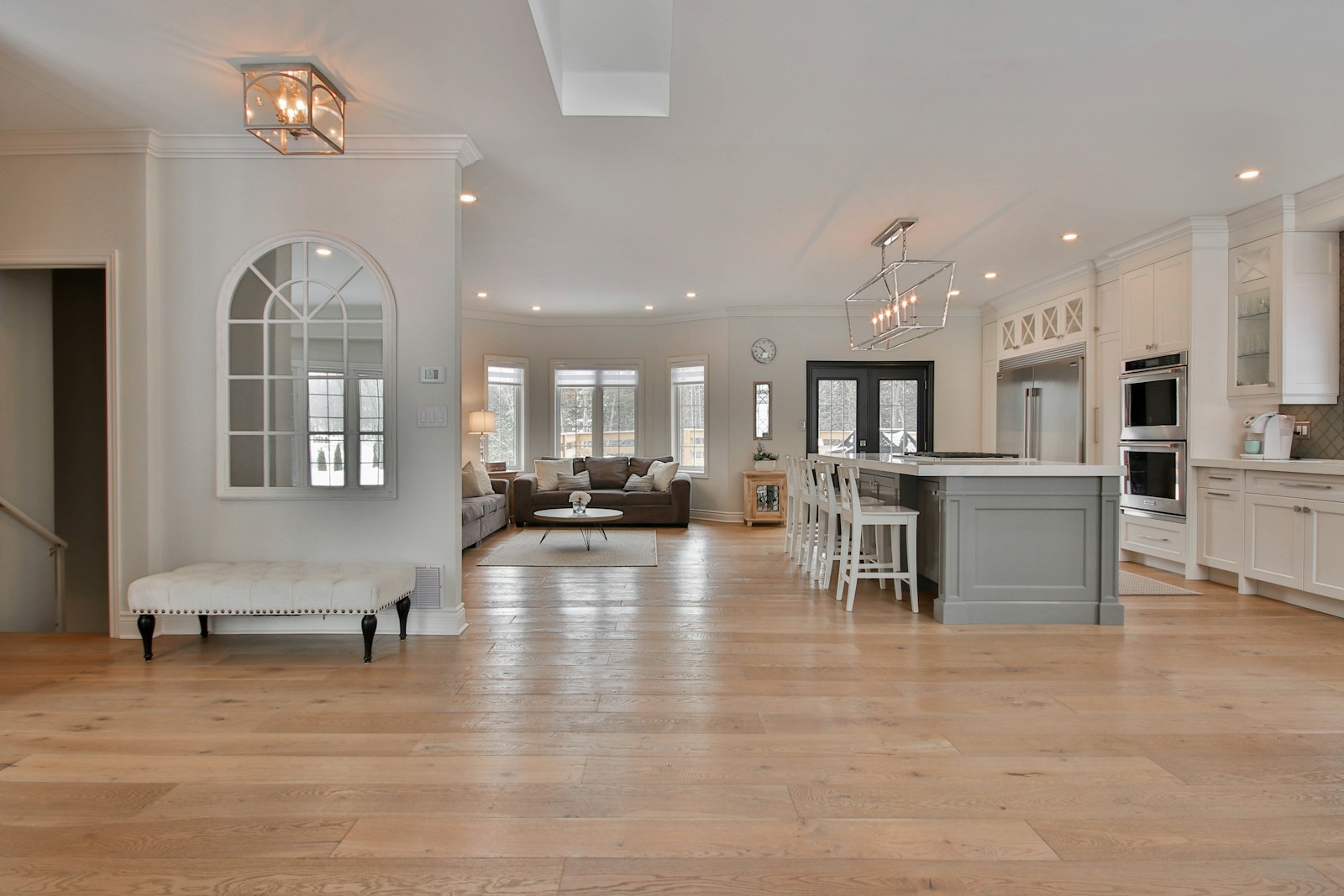 Residential interior remodeling detail